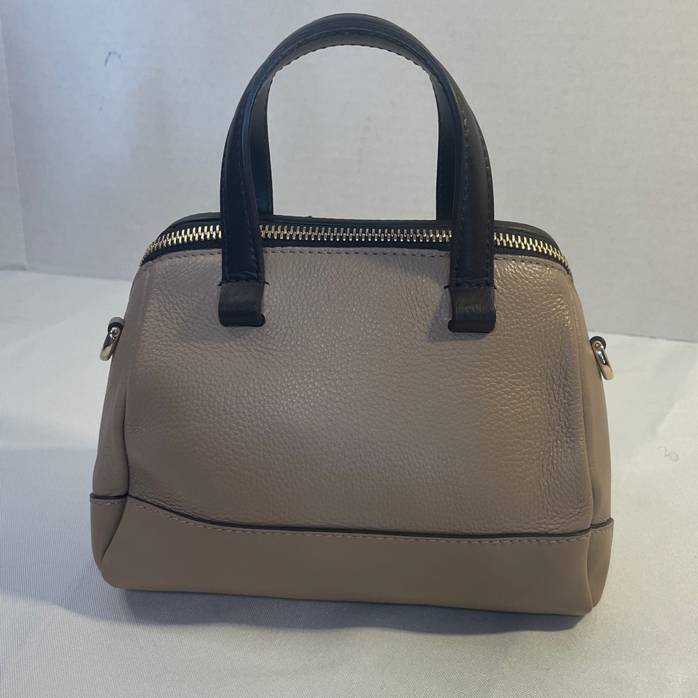 Furla Yellow Python Embossed Leather Mini Satchel… - image 3